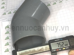 Nối góc 135 độ nhựa PVC Tiền Phong chếch 76