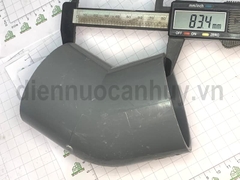 Nối góc 135 độ nhựa PVC Tiền Phong chếch 76