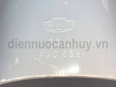 Nối góc 90 độ nhựa PVC Tiền Phong cút 110