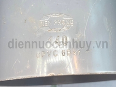 Nối góc 90 độ nhựa PVC Tiền Phong cút 140