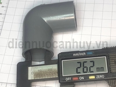 Nối góc 90 độ nhựa PVC Tiền Phong cút 27