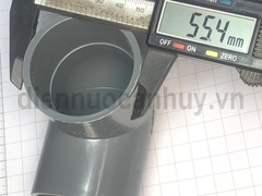 Nối góc 90 độ nhựa PVC Tiền Phong cút 48