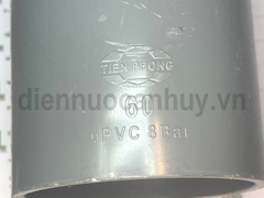 Nối góc 90 độ nhựa PVC Tiền Phong cút 60