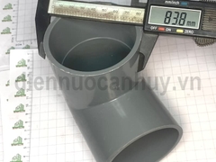 Nối góc 90 độ nhựa PVC Tiền Phong cút 76