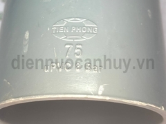 Nối góc 90 độ nhựa PVC Tiền Phong cút 76