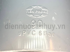 Nối góc 90 độ nhựa PVC Tiền Phong cút 90
