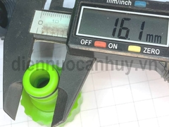 Nối nhanh ống nước mềm ren 21 và 27 xanh