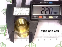 Nối ren máy rửa xe 22-13 (Ngoài 22 - trong 13)