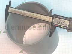 Nối thẳng trơn nhựa PVC Tiền Phong măng sông 125