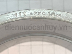 Nối thẳng trơn nhựa PVC Tiền Phong măng sông 110