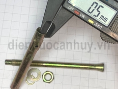 Bulong tắc kê nở sắt M8x12