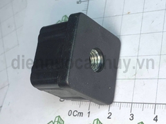 Nút bịt chân bàn sắt hộp vuông 30x30 ren M8