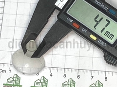 Nút hít kính chân không nhỏ phi 25 mầu trong suốt