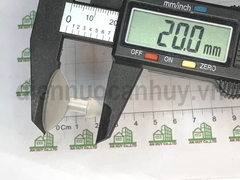 Nút hít kính chân không nhỏ phi 25 mầu trong suốt
