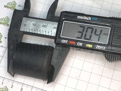 Nút nhựa bịt ngoài chân bàn tròn An Huy phi 25mm (Màu đen). Nắp bịt đầu ống thép giúp bảo vệ sàn nhà và chống trượt hiệu quả