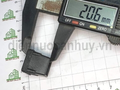 Nút bịt chân bàn sắt hộp vuông 20x20 ren M8