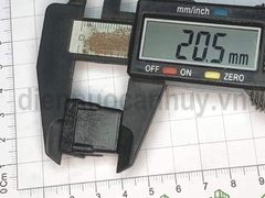 Nút bịt chân bàn sắt hộp vuông 20x20 ren M6