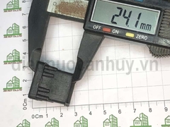 Nút bịt chân bàn sắt hộp vuông 25x25 ren M8