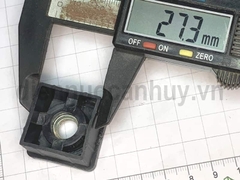 Nút bịt chân bàn sắt hộp vuông 30x30 ren M10