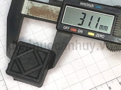 Nút bịt đầu sắt hộp vuông 30x30