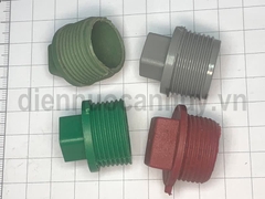 Nút bịt ren ngoài nhựa PVC 27-3/4 inch