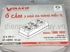 Ổ cắm 3 thái rẻ Viankip TL (không đa năng)