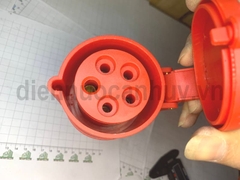 Ổ cắm điện 3 pha MPE MPN-225 Điện áp 420V (Loại kín nước). Phụ kiện đấu nối tủ điện 3 pha an toàn chống cháy nổ