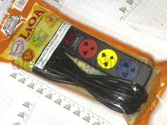 Ổ cắm kéo dài lioa loại 3 ổ thường có công tắc dài 3m