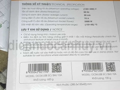 Ổ cắm kéo dài Rạng Đông chống giật có công tắc 3 ổ đa năng 2 ổ USB dài 5m