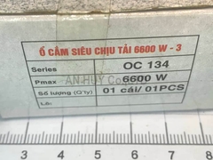 Ổ không dây chịu tải Vinakip 2 đơn 1 đa năng 6600W Cam