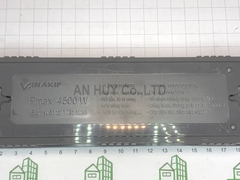 Ổ không dây lõi sứ chống cháy Vinakip 2 đơn 1 đa năng 4500W Xám