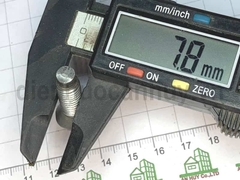 Ốc lồng máy giặt cửa ngang M8x30 inox 304 xịn