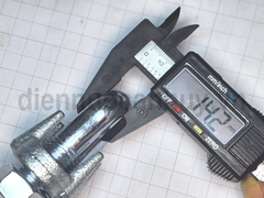 Cóc ốc siết  khóa cáp 18mm