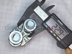 Cóc ốc siết  khóa cáp 18mm