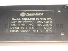 Ổ cắm kéo dài Rạng Đông chống giật có công tắc 3 ổ đa năng 2 ổ USB dài 5m