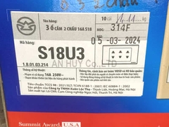 Ổ cắm SINO ba 2 chấu S18U3