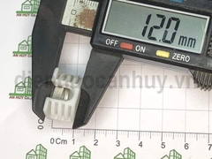Ốc cam liên kết gỗ nhựa trắng phi 19