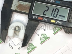 Ốc cam liên kết gỗ nhựa trắng phi 19