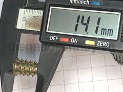 Ốc cấy gỗ có tai M6x15
