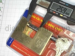 Ổ khóa cầu ngang Việt Tiệp đồng CN971