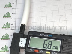 Ống dẫn nước máy lọc RO phi 10 nhựa trắng