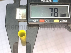 Ống gen co nhiệt cách điện cốt 6mm (4.0-7.7) Vàng