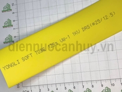 Ống ghen co nhiệt YONJIA phi F25/12.5 mầu vàng (dùng với cốt 185, 150, 120, 95, 70)