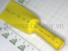 Ống ghen co nhiệt YONJIA phi F25/12.5 mầu vàng (dùng với cốt 185, 150, 120, 95, 70)