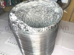 Ống gió mềm không bảo ôn D254 mm dài 8 m