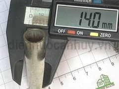 Ống nối dây điện cos ống thẳng đồng mạ L70mm