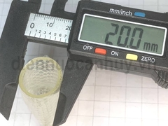 Ống nước mềm phi PVC phi 18 sợi PU mầu trắng