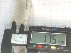 Ống nước mềm phi PVC phi 18 sợi PU mầu trắng