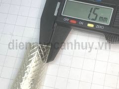 Ống nước mềm phi PVC phi 18 sợi PU mầu trắng