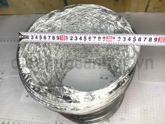Ống gió mềm không bảo ôn D254 mm dài 8 m